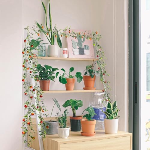 LKPOMI 62 Feet Artificial Fruit Garland