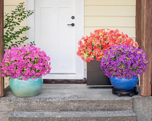 Yastouay Artificial Flowers for Outdoor Decoration