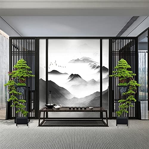 FAFACAI Artificial Bonsai Pine Tree - Gray