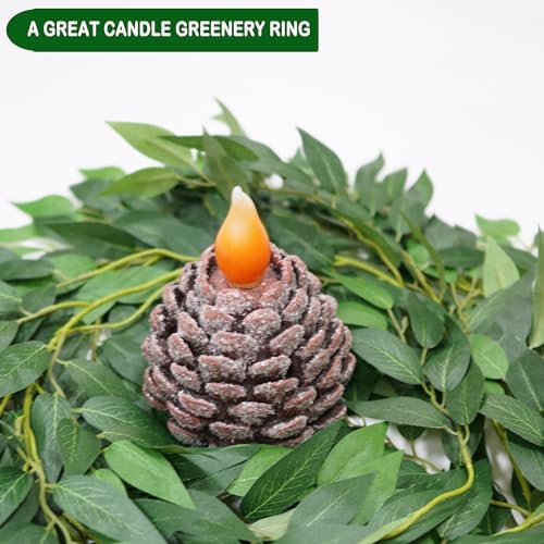 3 Strand Artificial Italian Ruscus Vines Garland 78 Inches