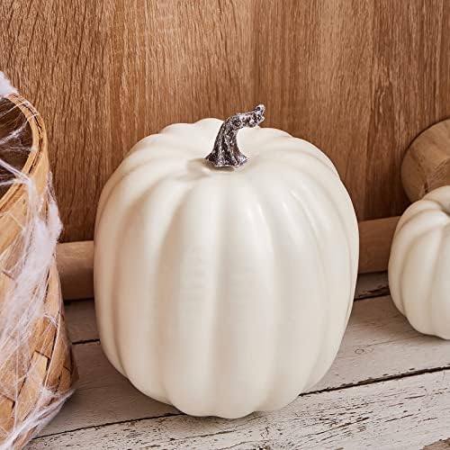 Halloween 7 Piece Artificial Pumpkin Decor Set