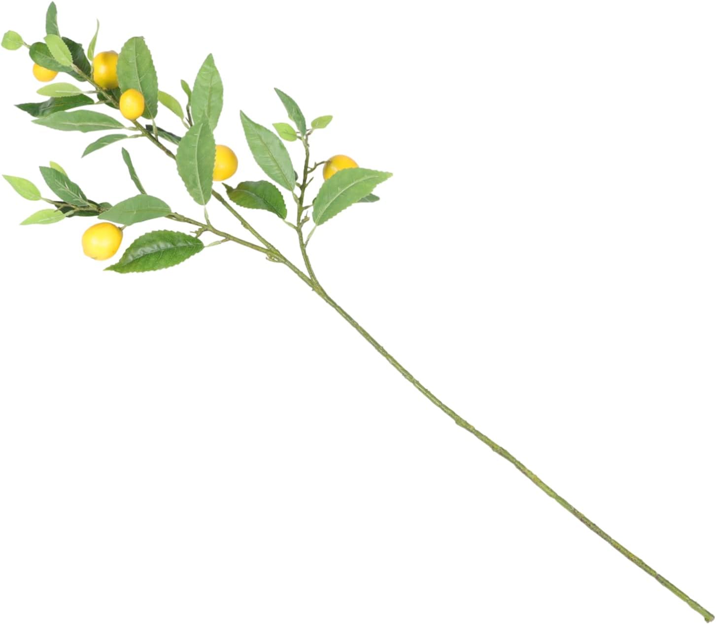 Chic Artificial Lemon Branch Decor for Home and Events
