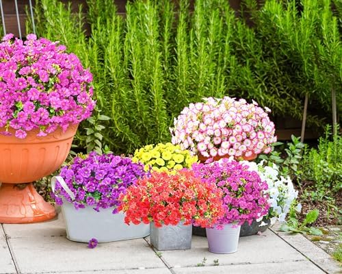 Yastouay Artificial Flowers for Outdoor Decoration