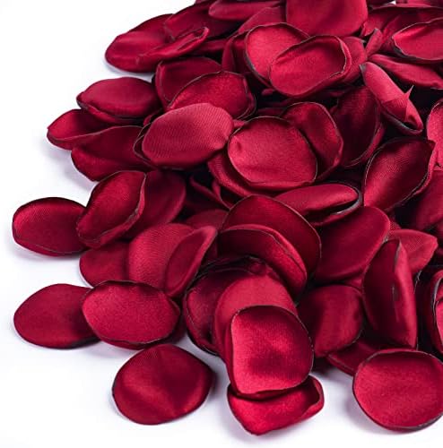 400 PCS Silk Red Rose Petals for Romantic Decor