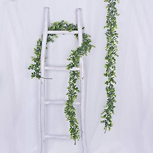 Lvydec 6 Pack Artificial Eucalyptus Garland