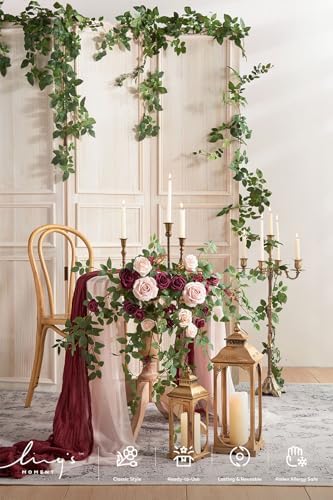 Lings Moment Artificial Rose Garland 6 Pack
