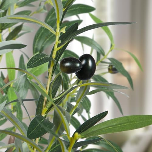 Realistic Artificial Olive Tree 48 Inch Tall