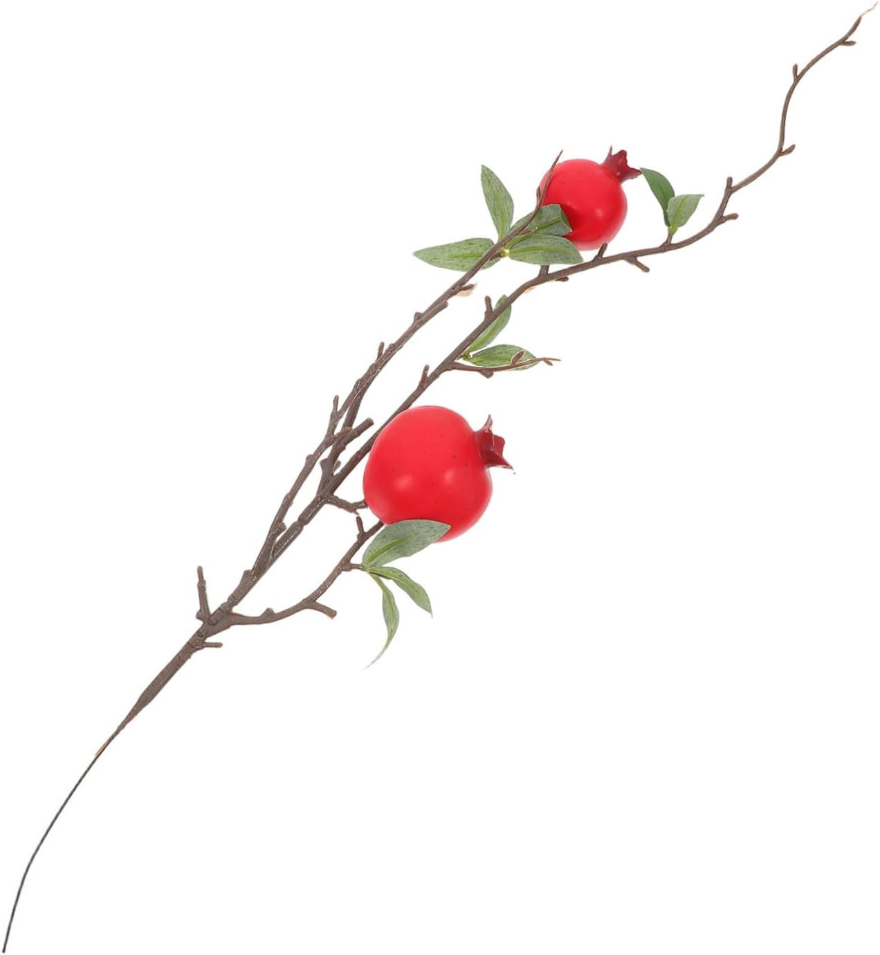 Fake Pomegranate Branches for Vase Artificial Plant Decor