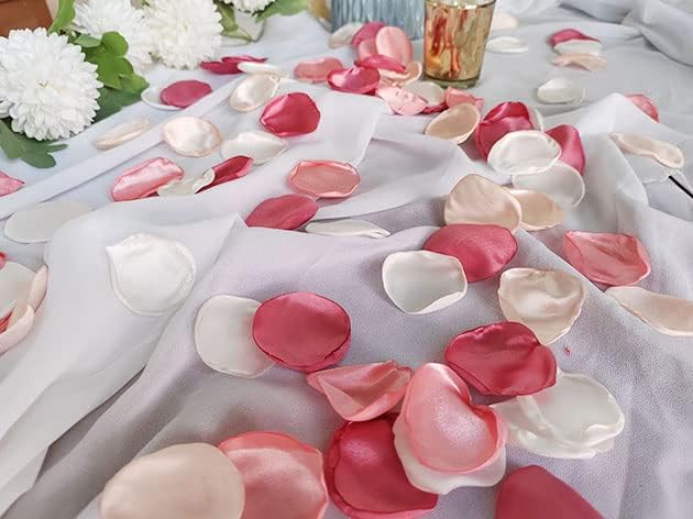 Blush Pink Rose Petals Artificial Flowers 200PCS Wedding Decor