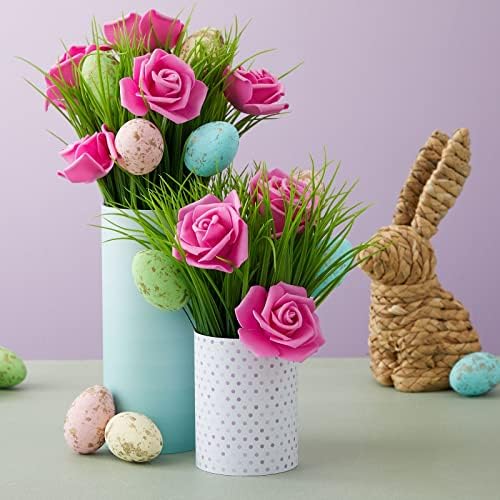 Juvale 100 Pack Hot Pink Artificial Roses