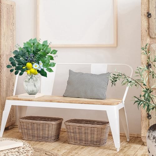 Ochine 4 Pcs Artificial Lemon Branches Decor