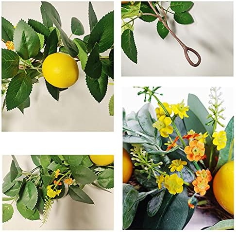 6 Ft Artificial Lemon Garland for Home Decor 1