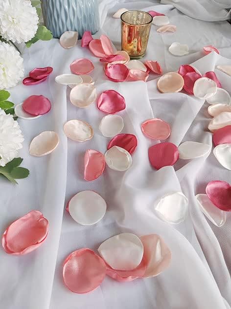 Blush Pink Rose Petals Artificial Flowers 200PCS Wedding Decor
