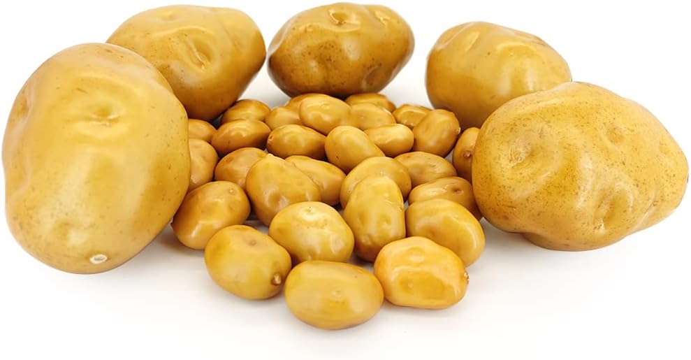 Laiiqi 35 Pcs Artificial Potato Decorations