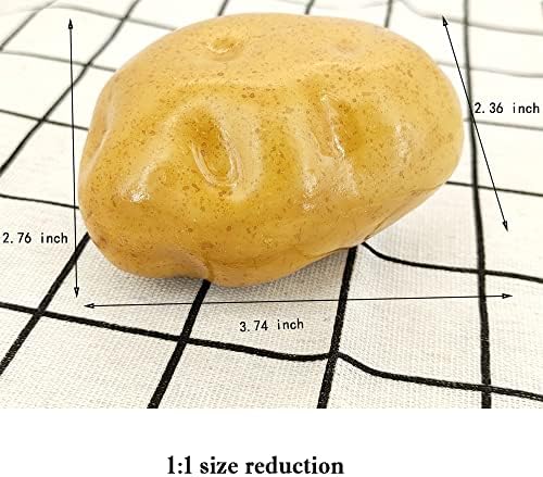 Laiiqi 35 Pcs Artificial Potato Decorations