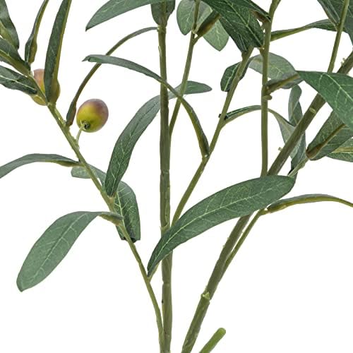 SHACOS 6 Piece Artificial Olive Branches for Vases