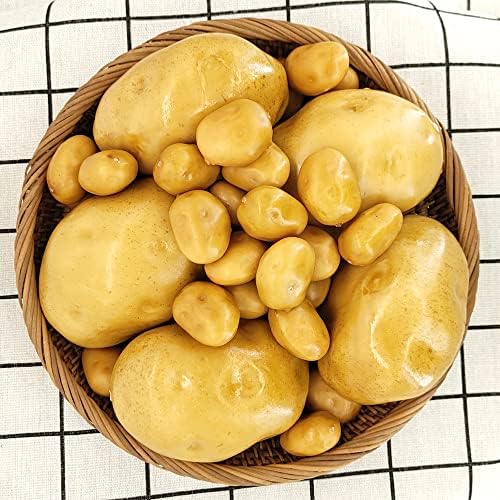 Laiiqi 35 Pcs Artificial Potato Decorations