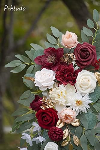 Faux Flower Swag Set of 2 for Wedding Welcome Signs