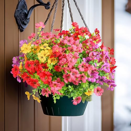 12 Bundle Artificial Daisy Flowers for Outdoor Decoration