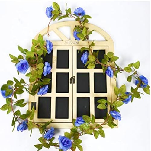Artificial Lemon Rose Vine Garland Decoration