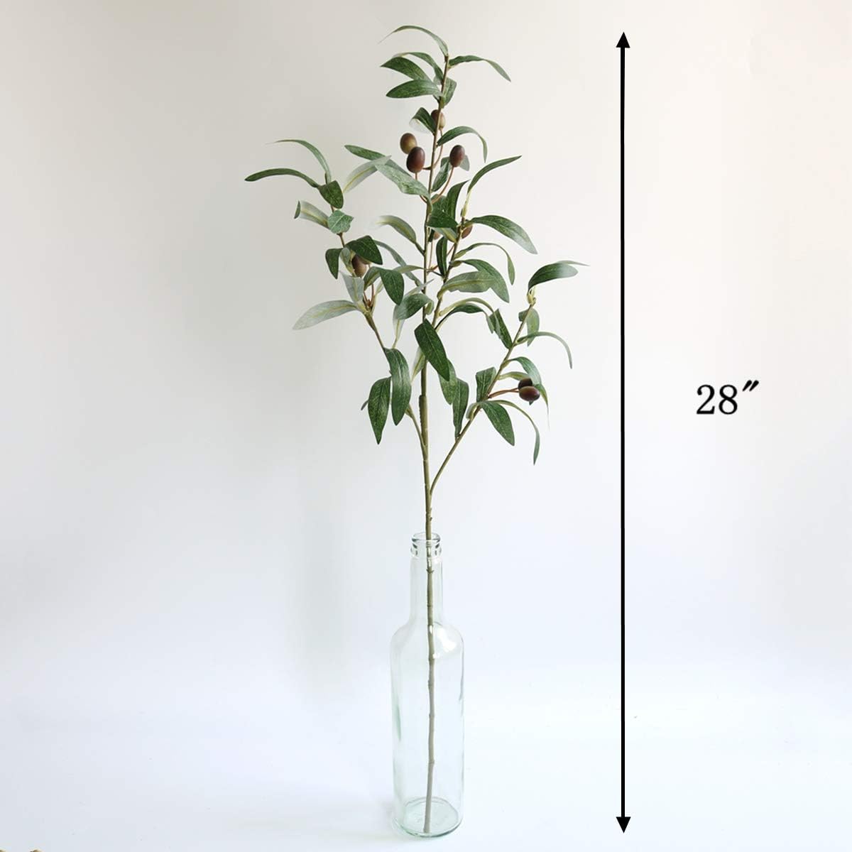 Htmeing 28 Inch Artificial Olive Branches 4pcs Set