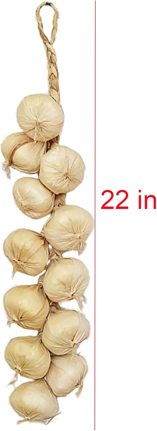 Emivery 2Pcs Artificial Garlic Hanging Garland