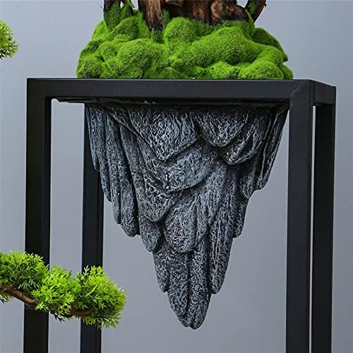 FAFACAI Artificial Bonsai Pine Tree - Gray