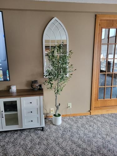 5ft Artificial Olive Tree with 72 Fruits and 864 Leaves 2 Pack