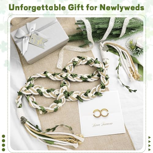 ReliThick Wedding Lasso Handfasting Cord Set with Pendant
