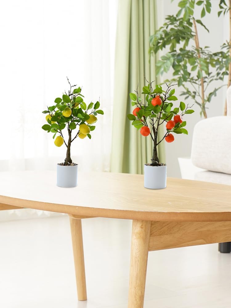 Artificial Fruit Tree with Pot Indoor Decor Plant