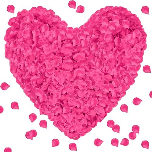 1000Pieces Artificial Rose Petals for Romantic Decor