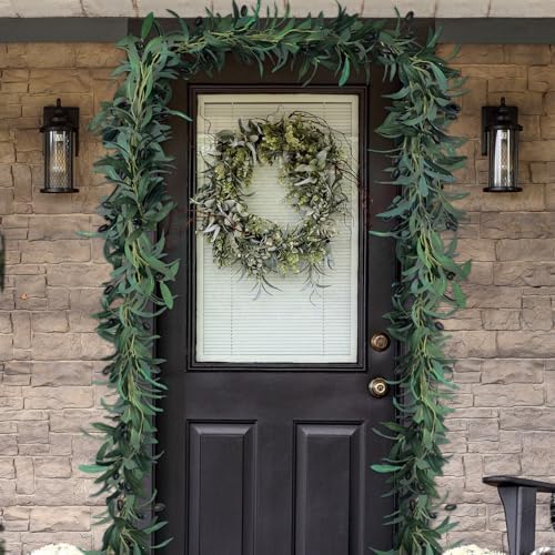Giegxin 3 Pcs 15 Ft Artificial Olive Garland Decor
