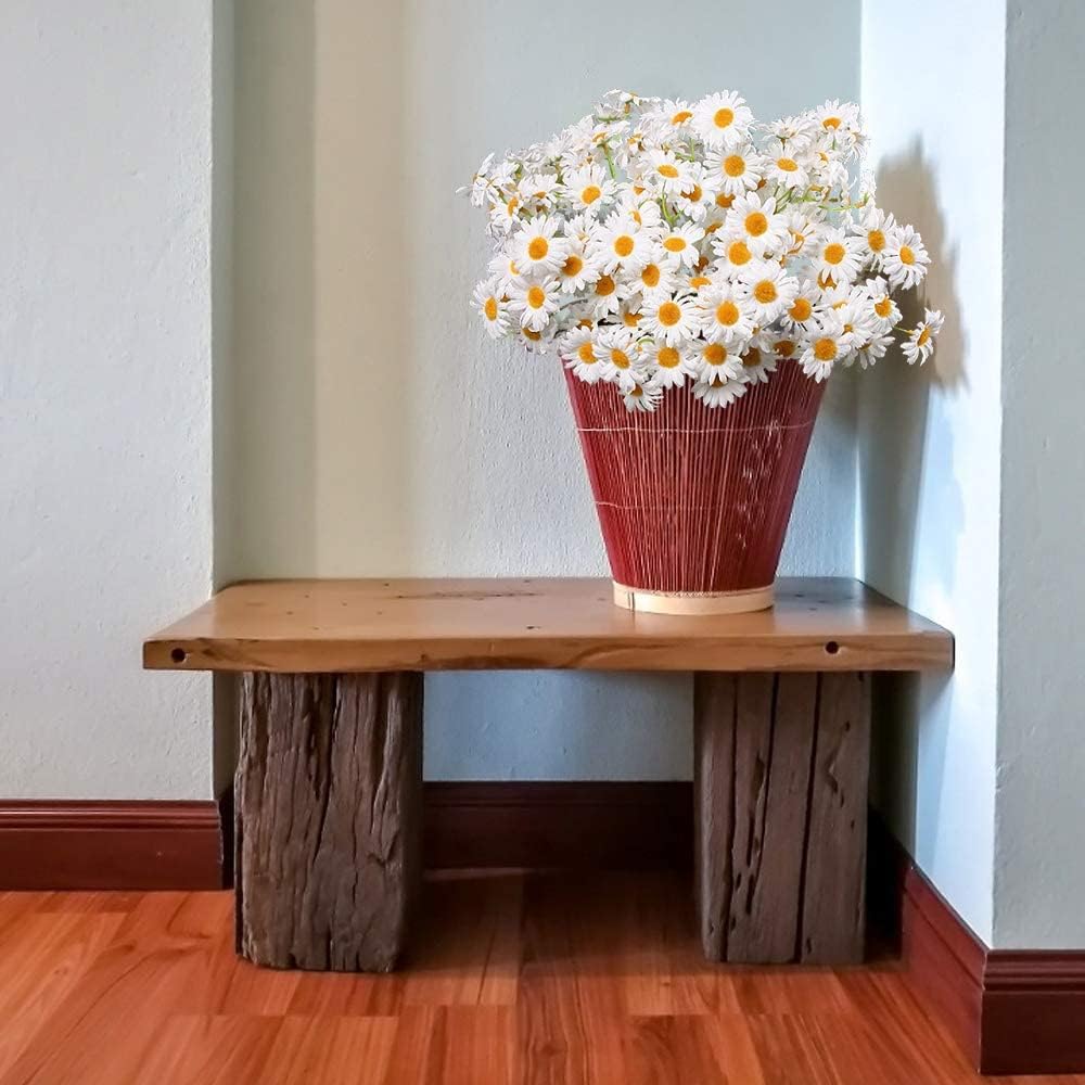 AmyHomie Artificial Silk Daisy Flowers for Home Wedding Decor