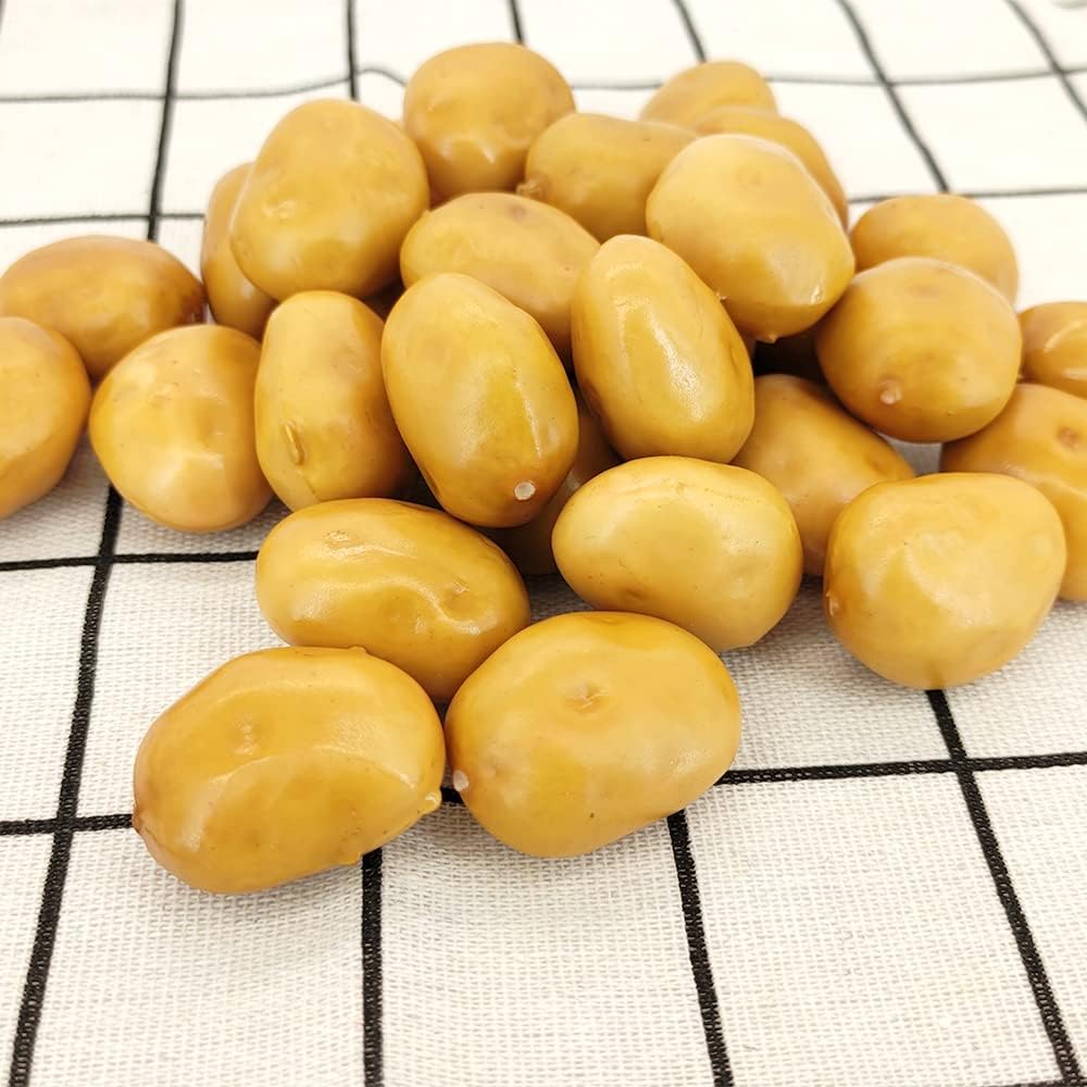 Laiiqi 35 Pcs Artificial Potato Decorations
