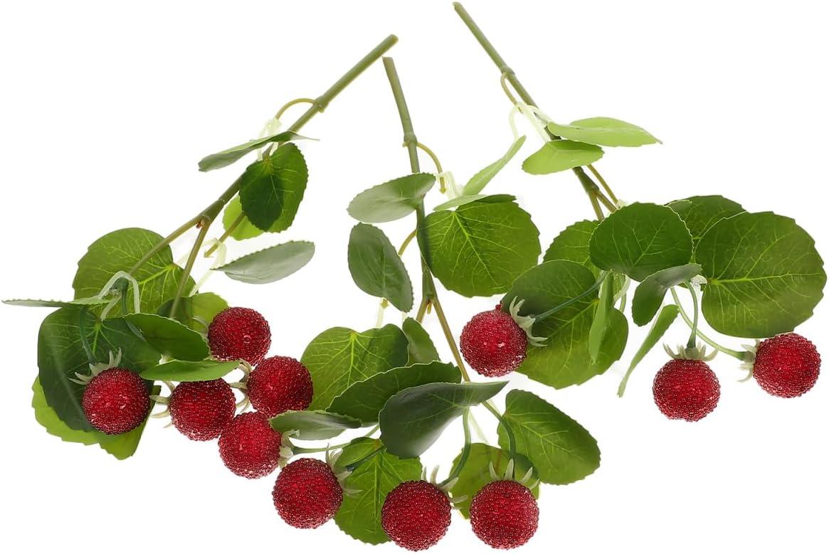 ARTIBETTER Artificial Berry Branches Flower Vases Decor