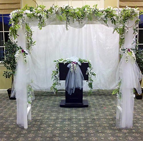 DearHouse 4Pcs 66Ft Artificial Wisteria Garland