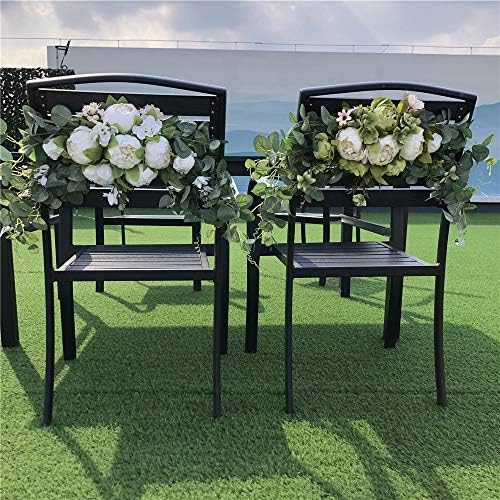 HS BRIDAL 30 Inch Artificial Floral Swag for Wedding Arch