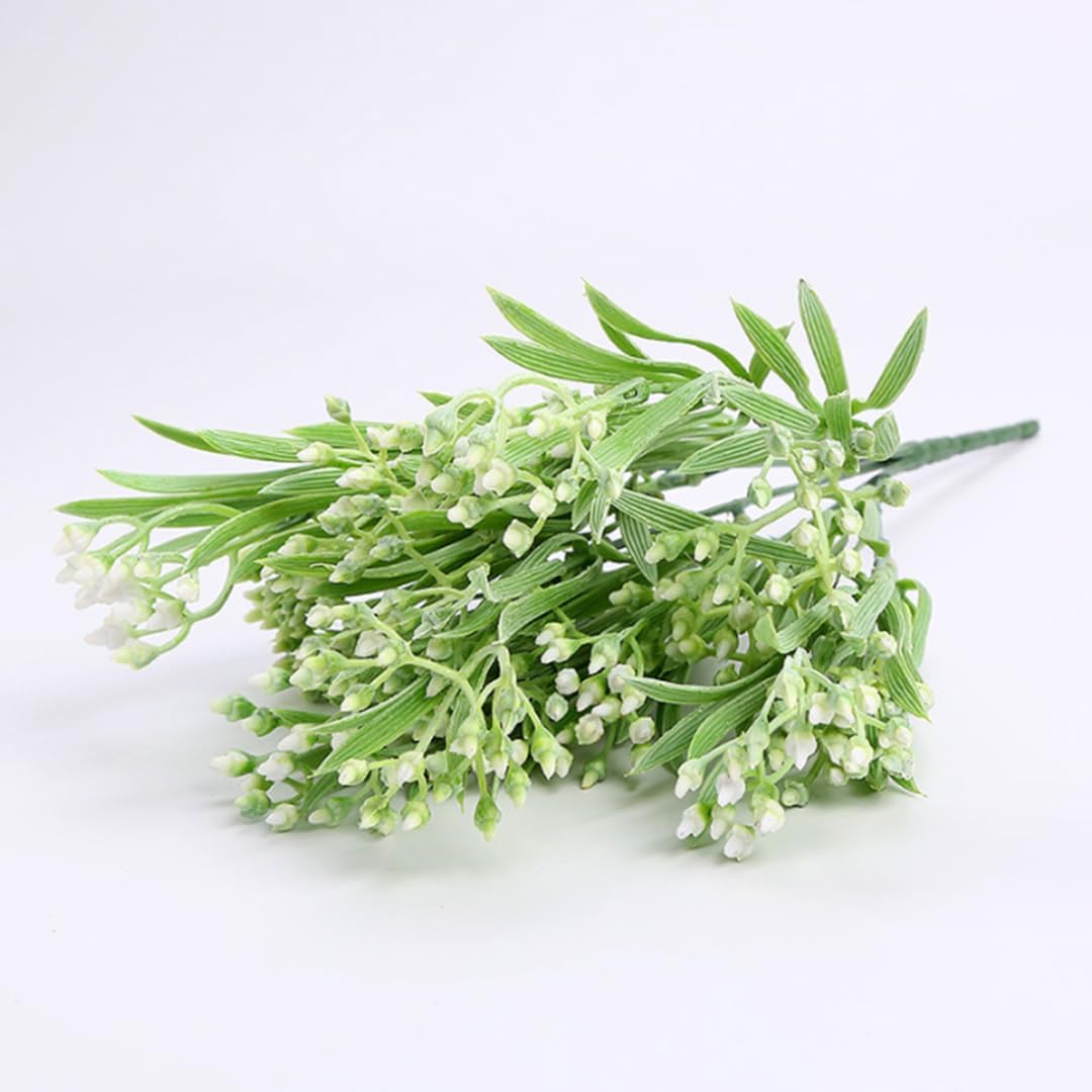 Xiao Hua 6Pcs Star Fruit Artificial Flowers White