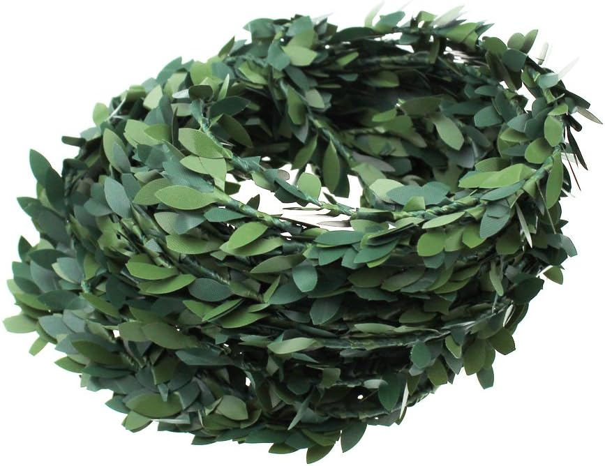 LJY 328 Yards Artificial Ivy Garland for Wedding Party DIY Headbands