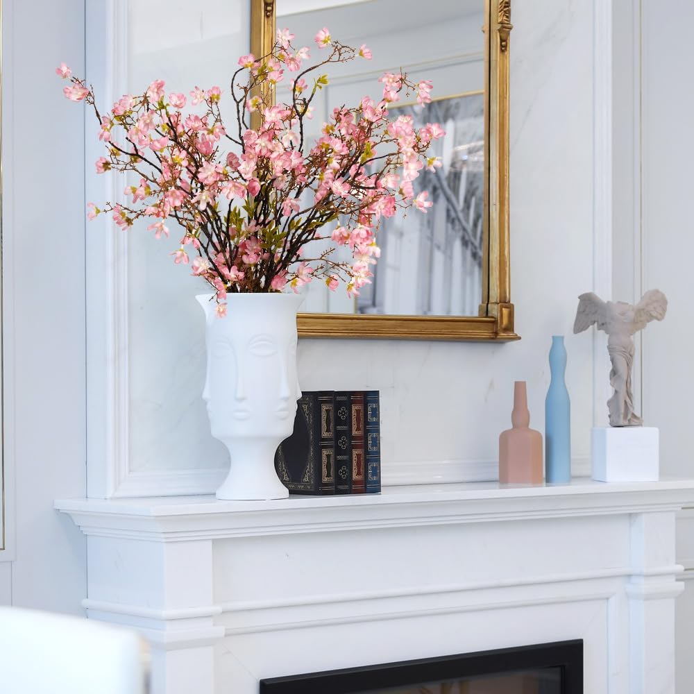 MelorcaGuilla Artificial Cherry Blossom Branches 3PCS