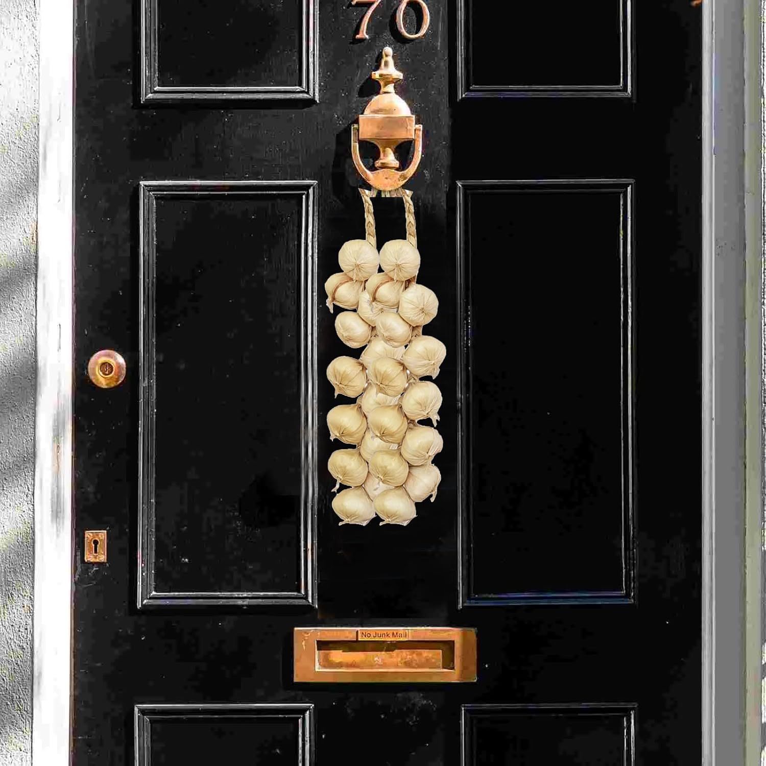 Emivery 2Pcs Artificial Garlic Hanging Garland