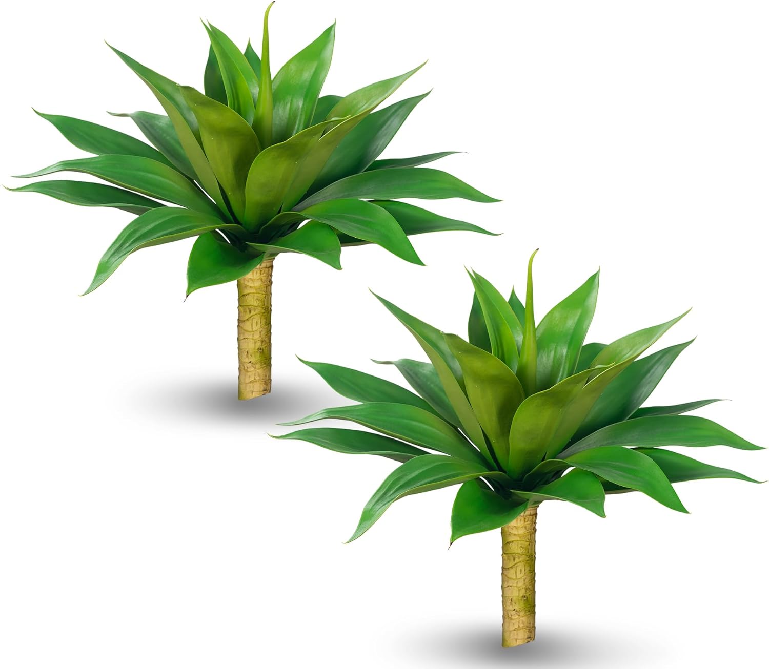 Artificial Agave Plants 2Pack 28 Inch UV Resistant