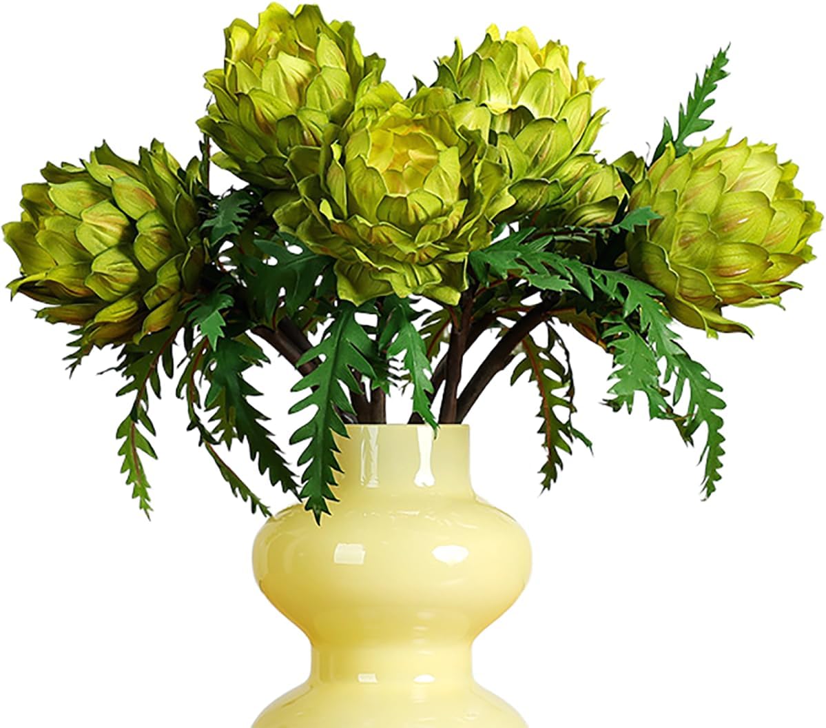 Lovmeety 3Pcs Artificial Artichokes for Home Decor