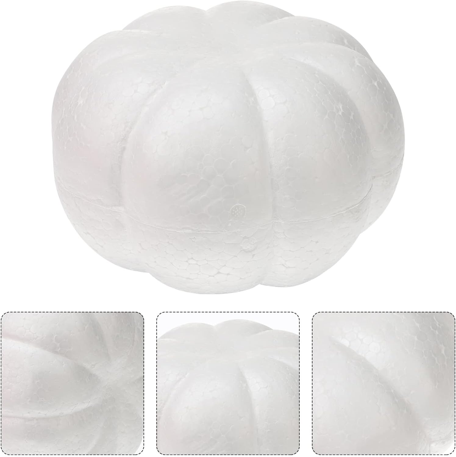 Happyyami White Halloween Pumpkin DIY Crafts Carving Painting Decor