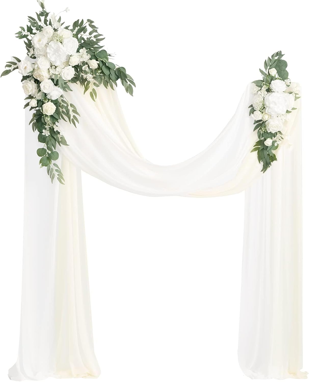 Lings Moment Artificial Wedding Arch Flowers Kit Pack of 4
