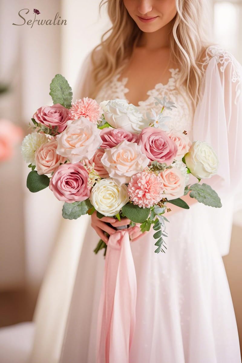 Serwalin Artificial Flowers for Wedding and Party Decor