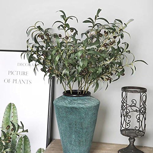 Htmeing 28 Inch Artificial Olive Branches 4pcs Set