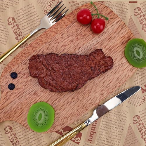 1pcs Artificial Steak Decoration Realistic Food Display Prop