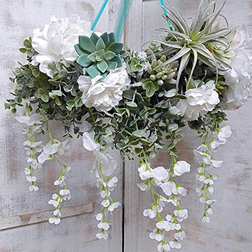 Winlyn 59 Ft Artificial Eucalyptus Garland in Grey Green