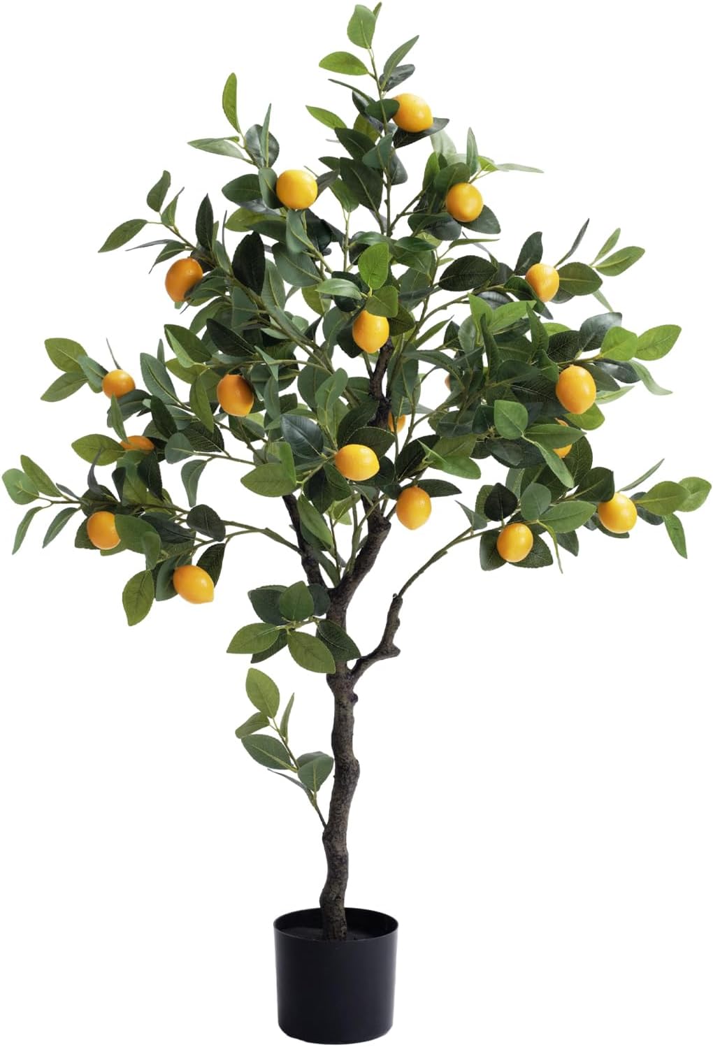 4ft Artificial Lemon Tree for Home Office Decor